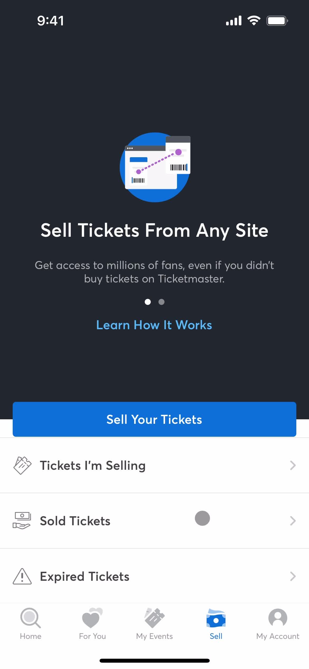 General browsing on Ticketmaster video thumbnail