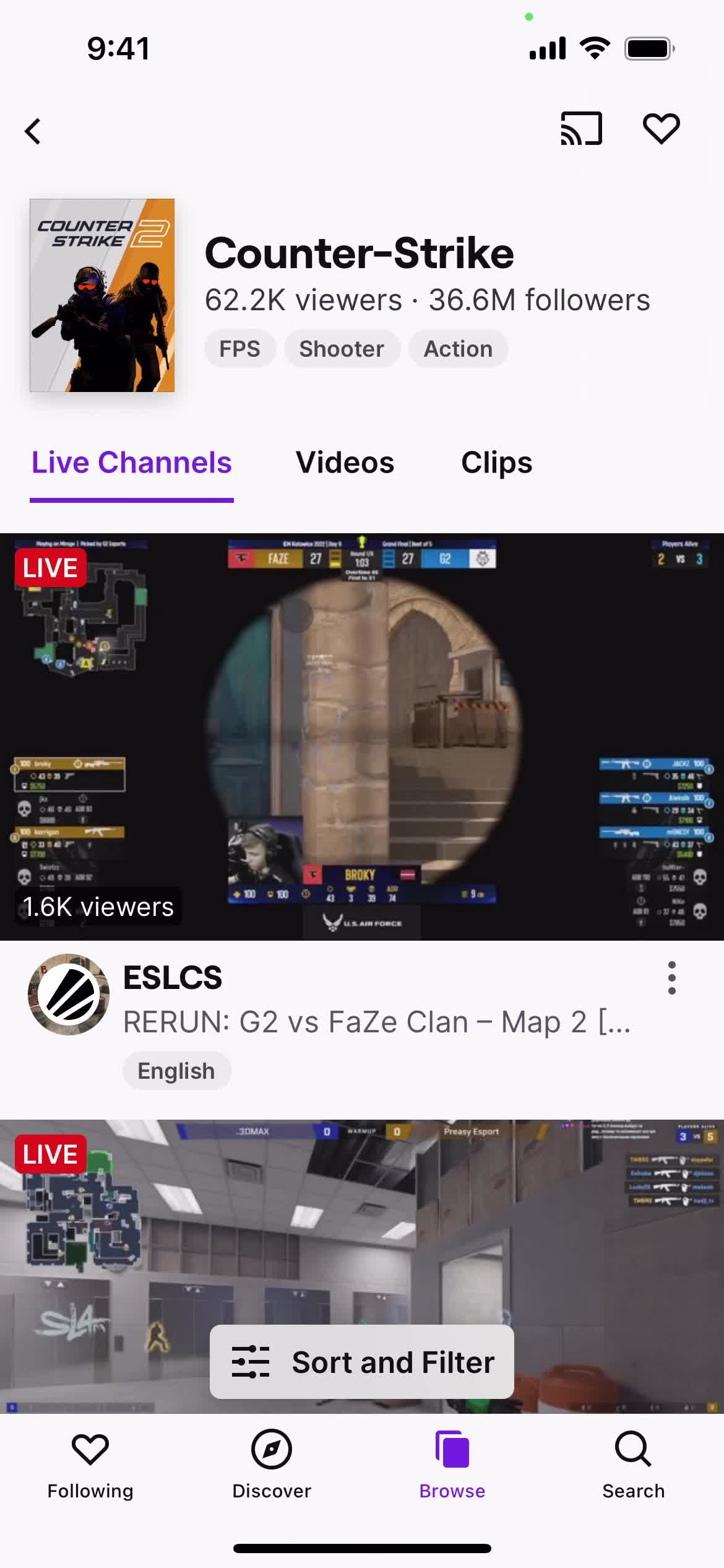 General browsing on Twitch video thumbnail