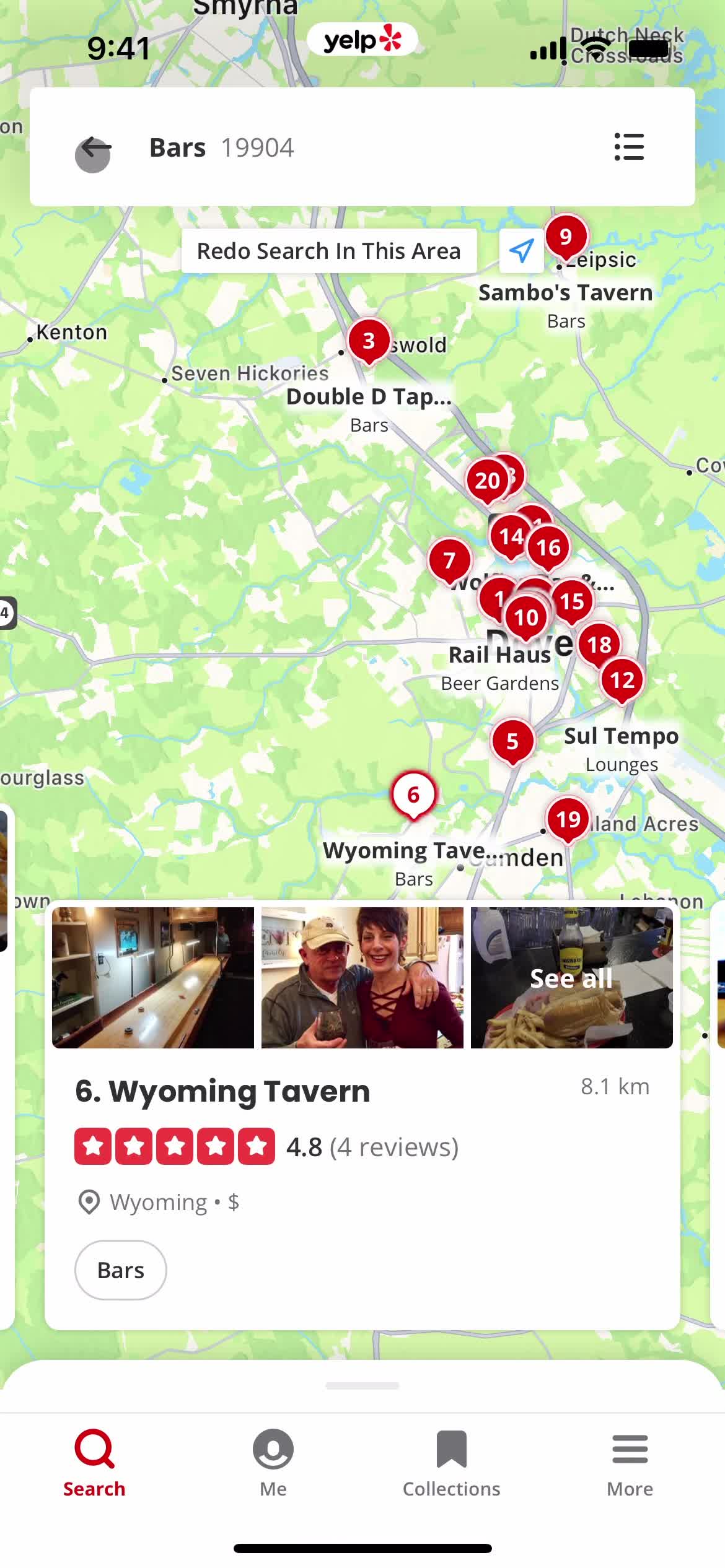 General browsing on Yelp video thumbnail