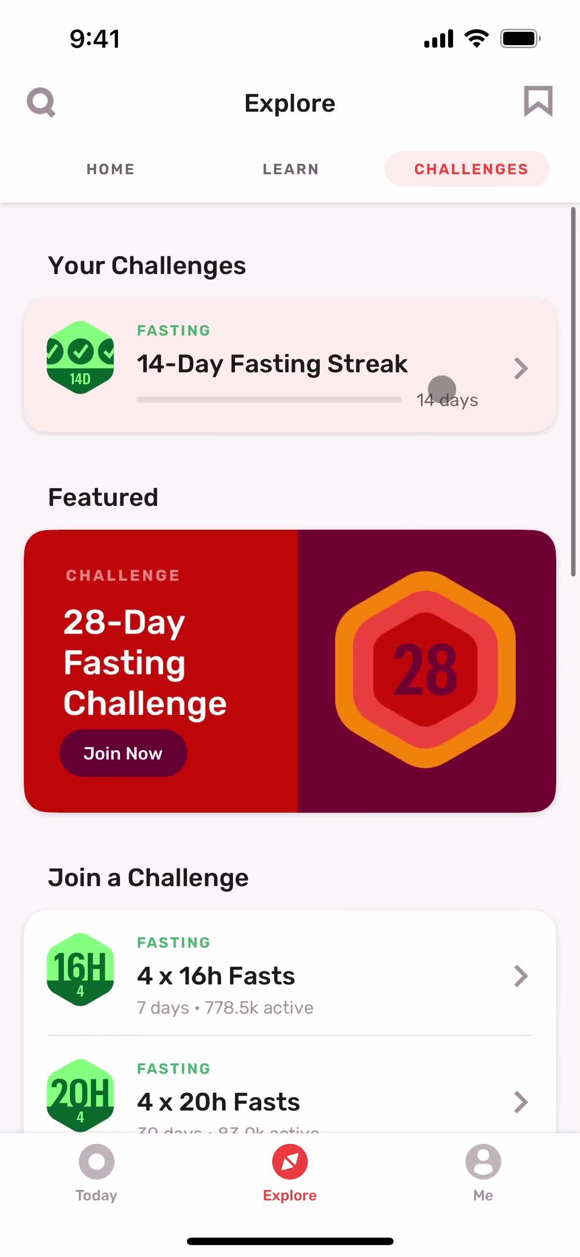 Zero challenges screenshot