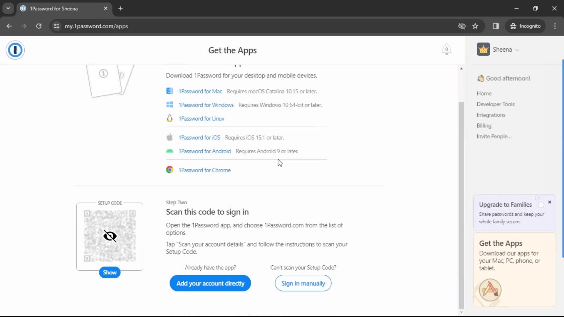 General browsing on 1Password video thumbnail