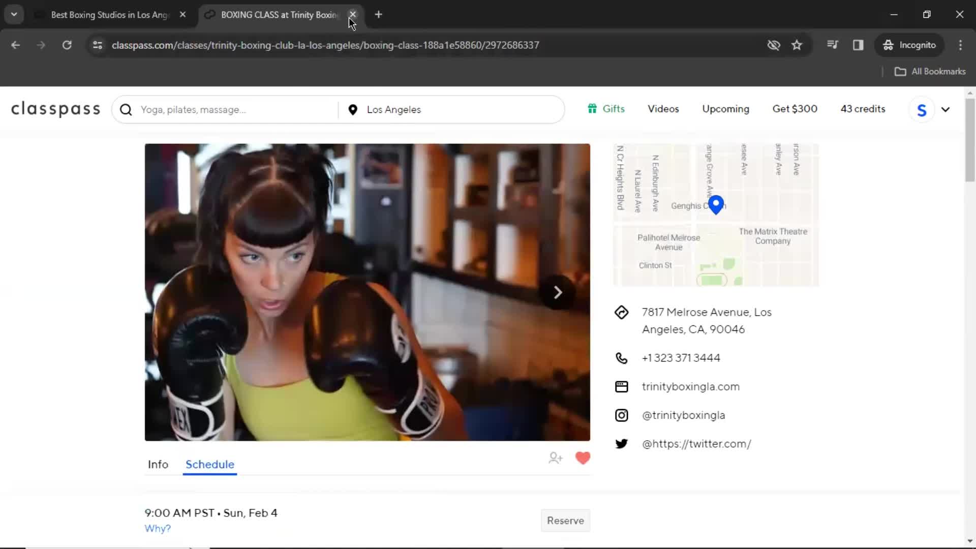 General browsing on ClassPass video thumbnail