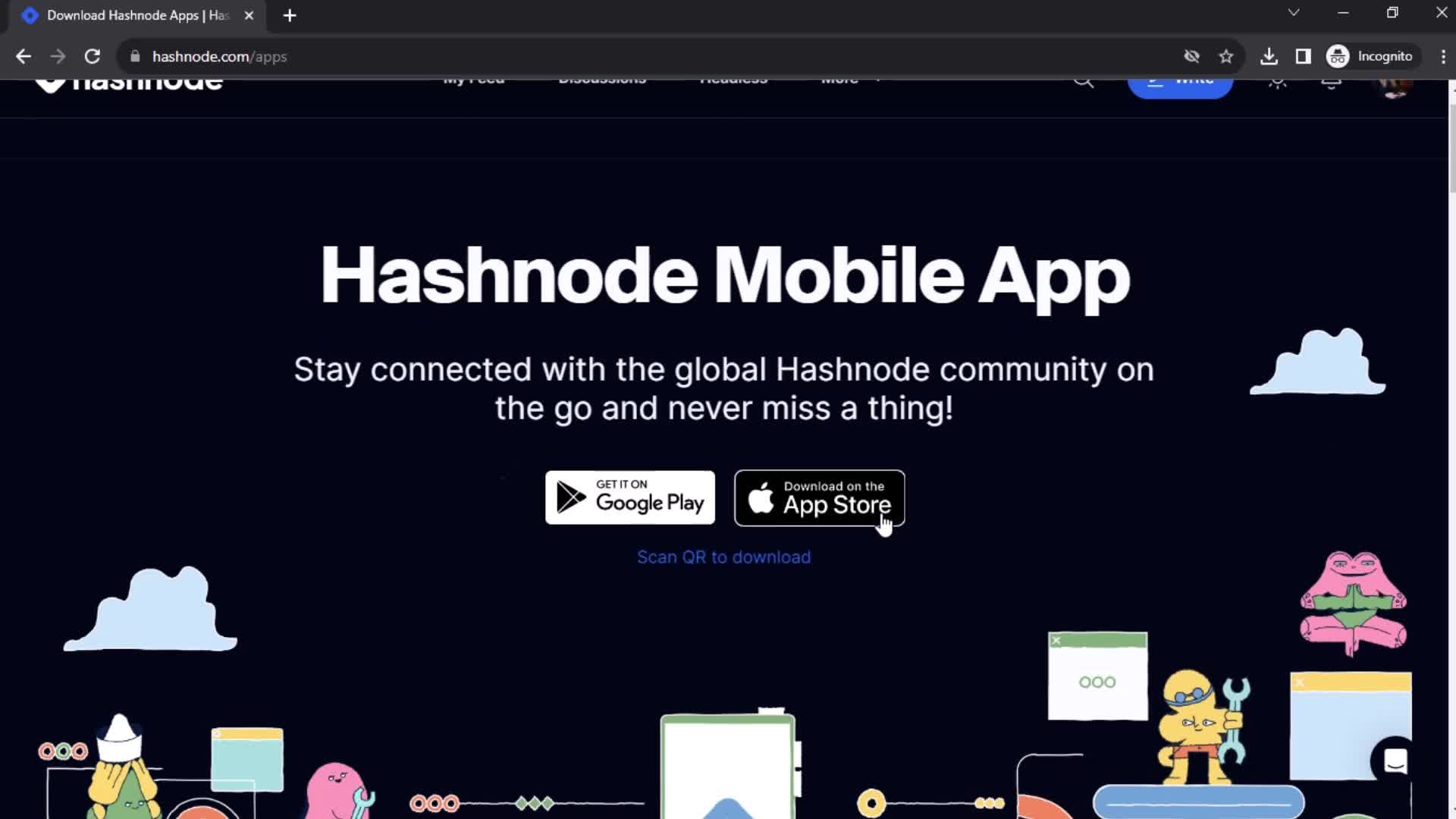 General browsing on Hashnode video thumbnail