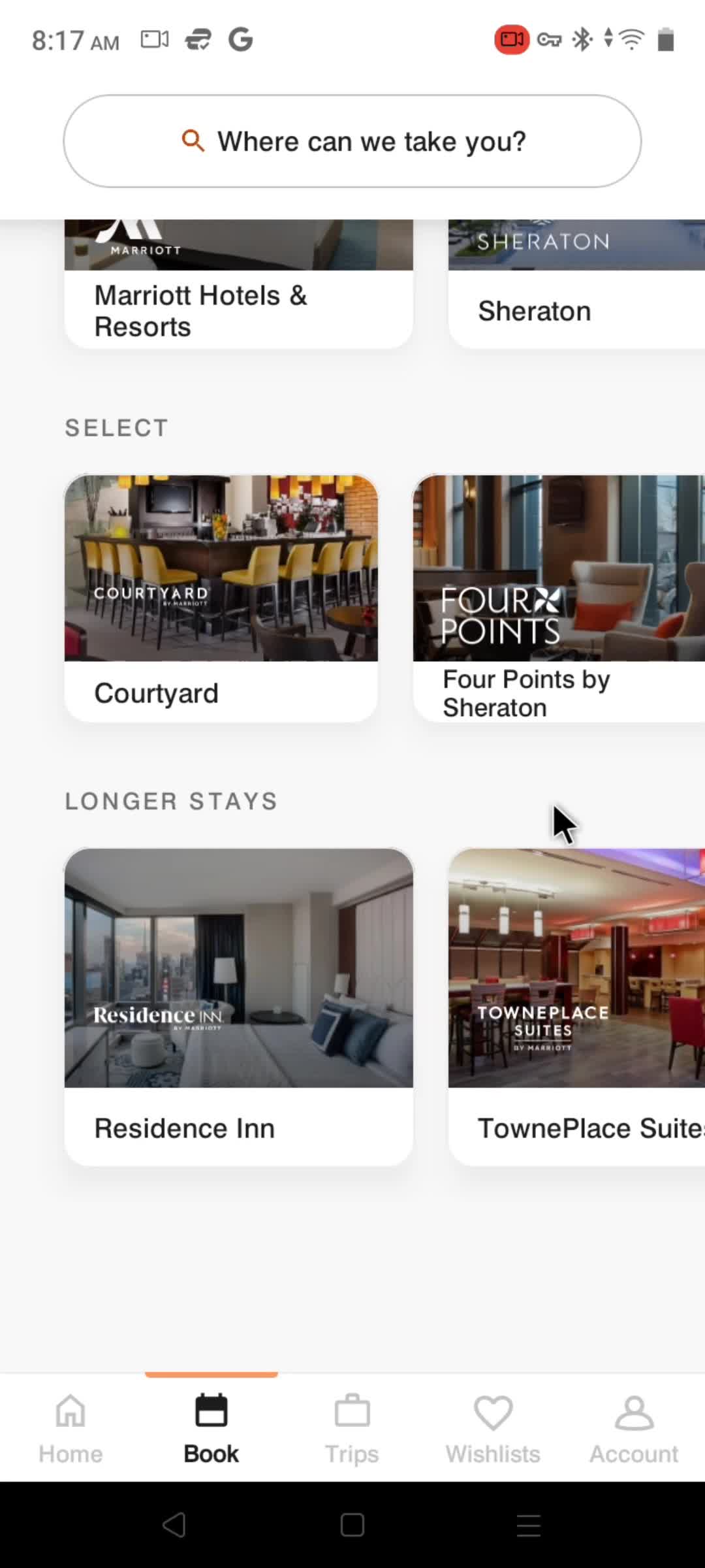 General browsing on Marriott Bonvoy video thumbnail