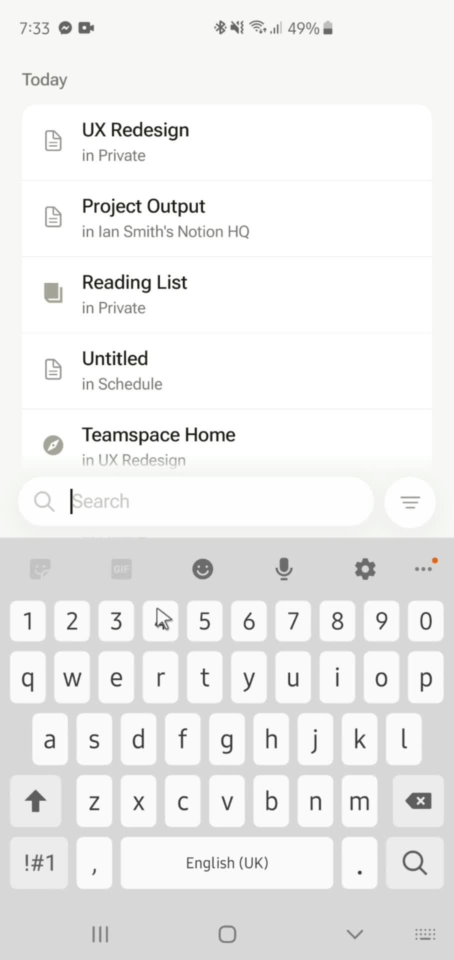 General browsing screenshot