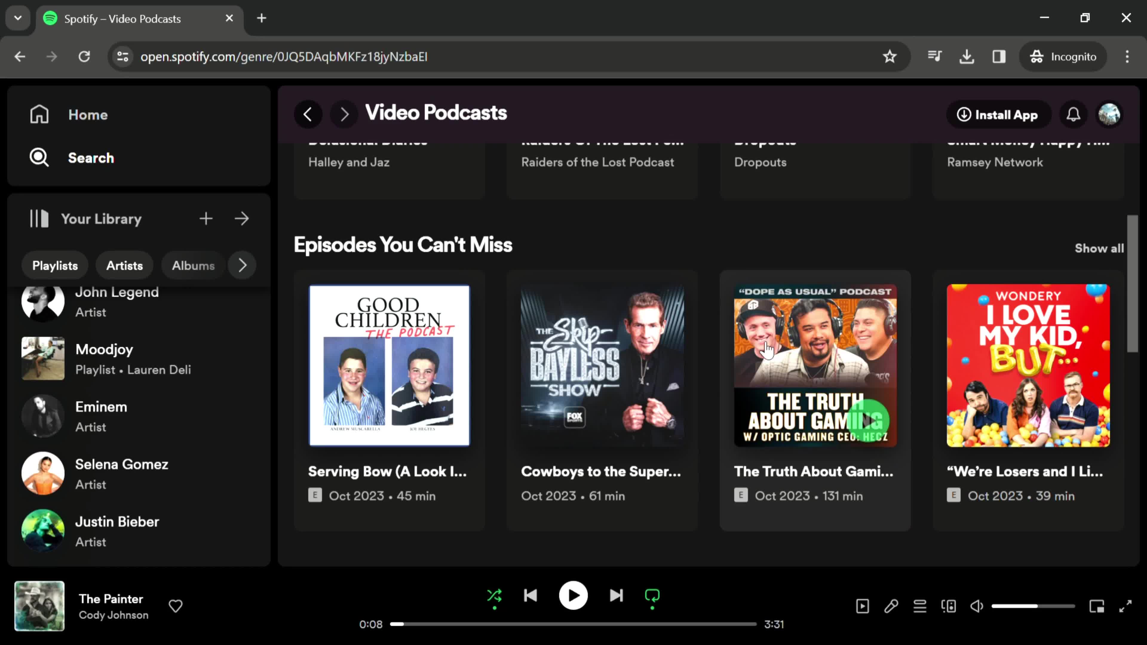 General browsing on Spotify video thumbnail