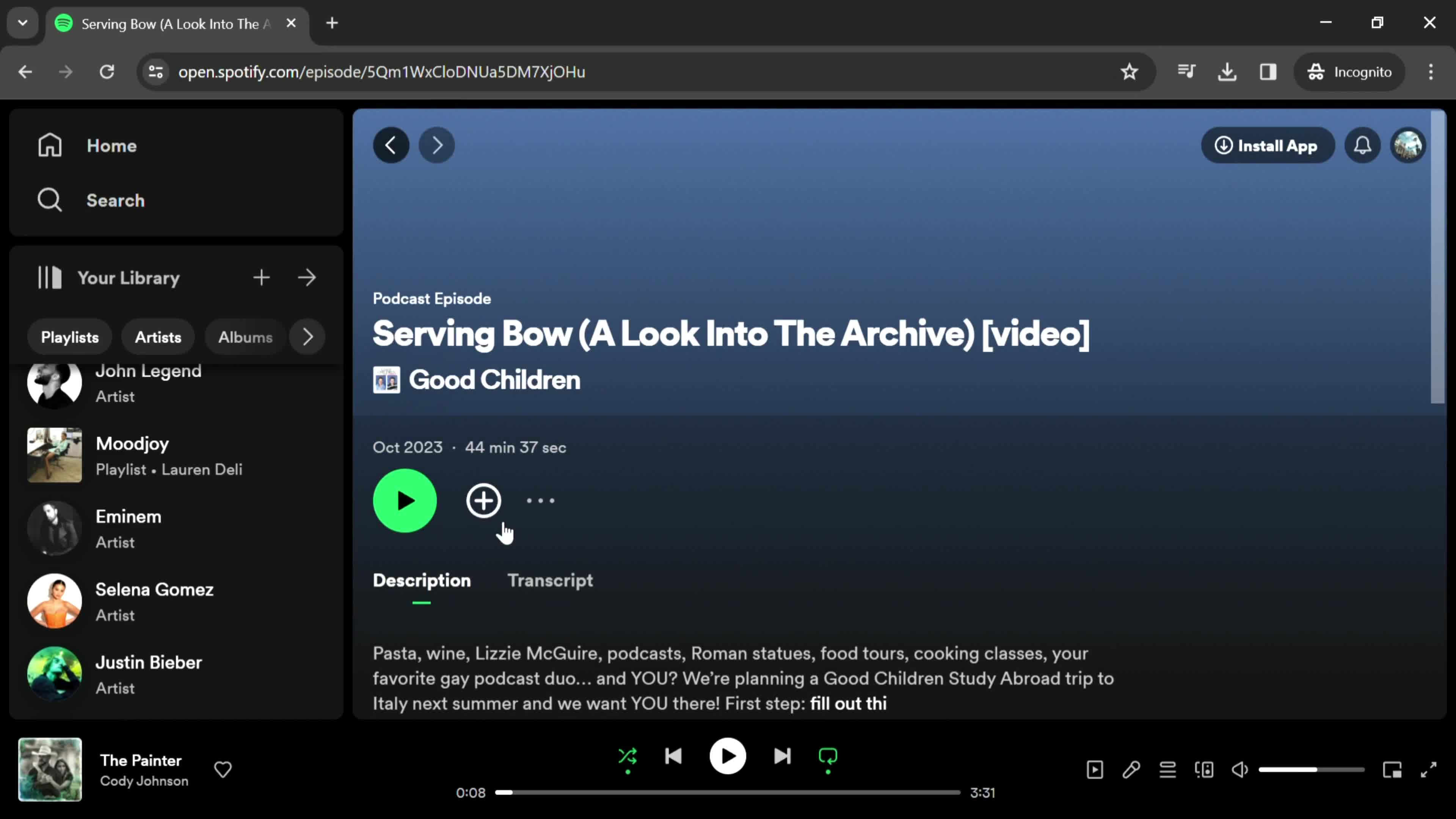 General browsing on Spotify video thumbnail