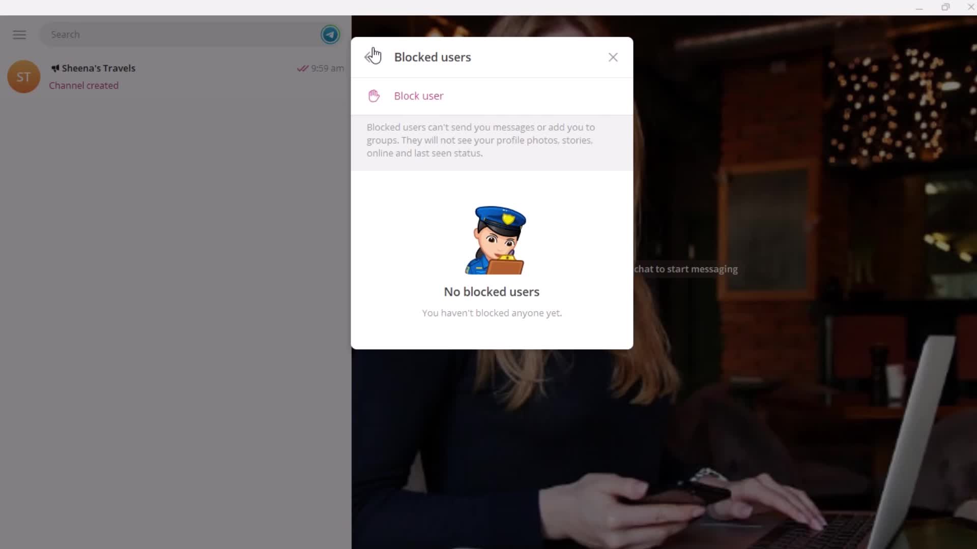 General browsing on Telegram video thumbnail