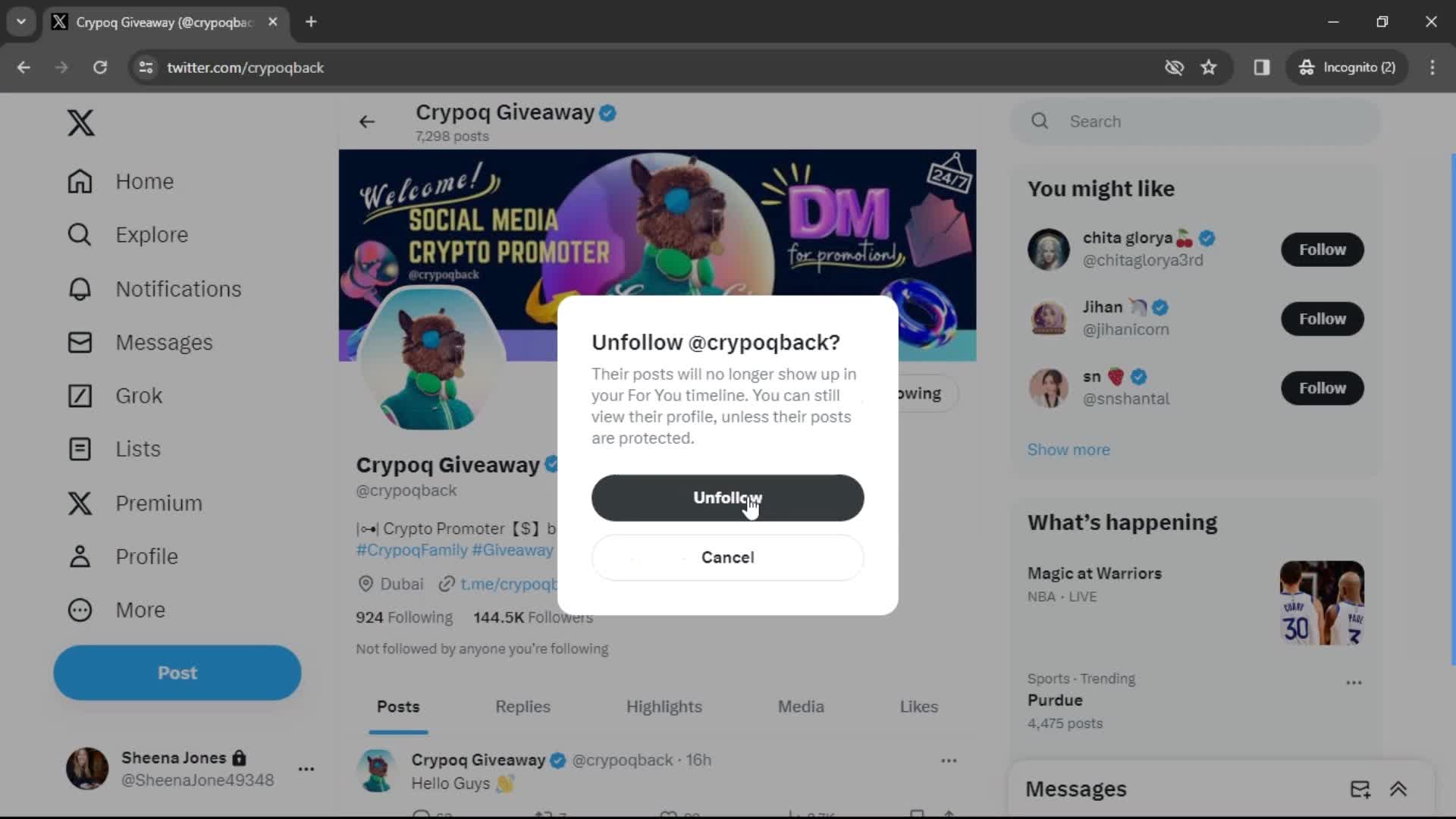 General browsing on Twitter video thumbnail