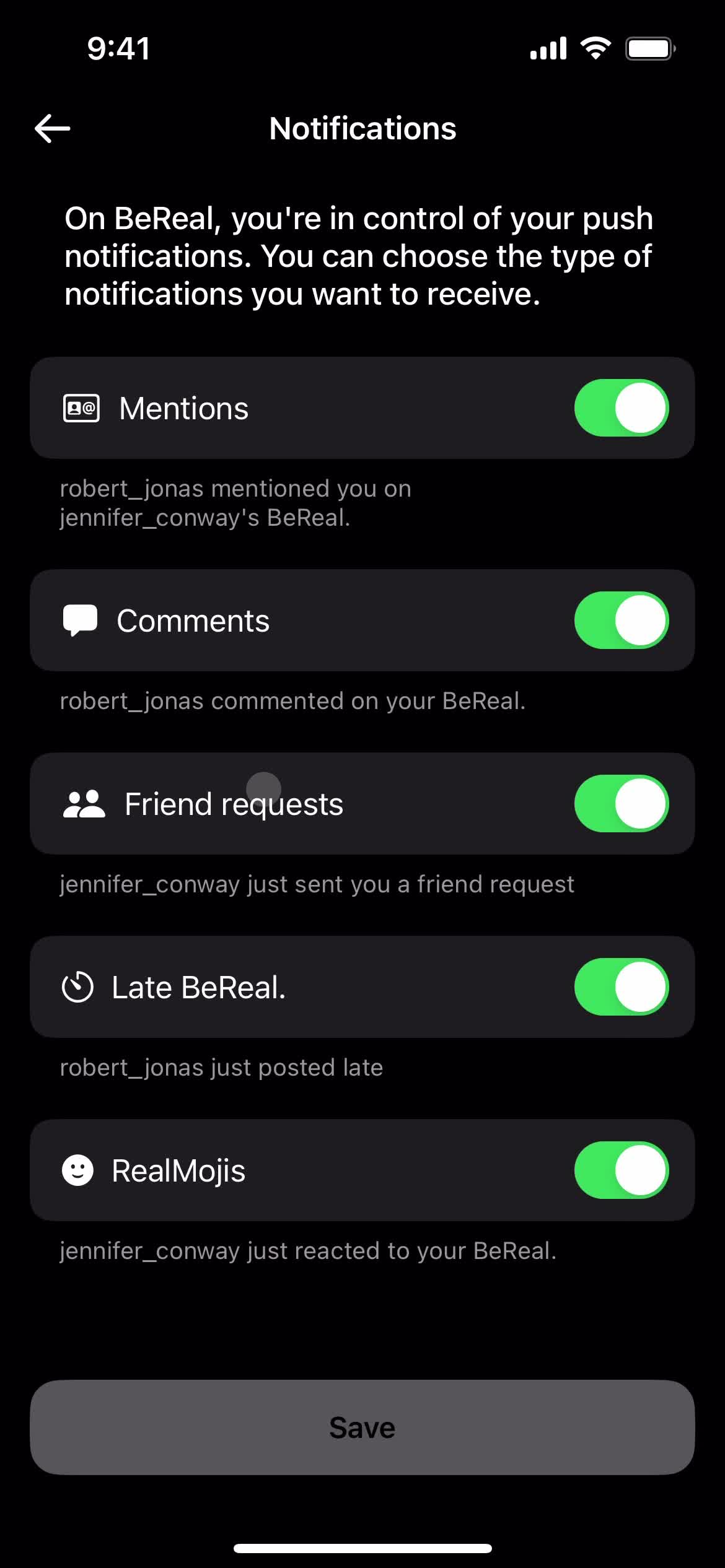 Notification settings video thumbnail