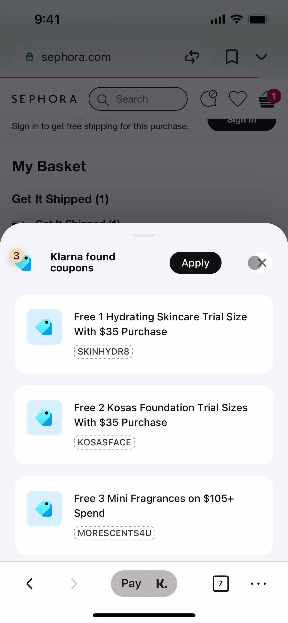 General browsing on Klarna video thumbnail