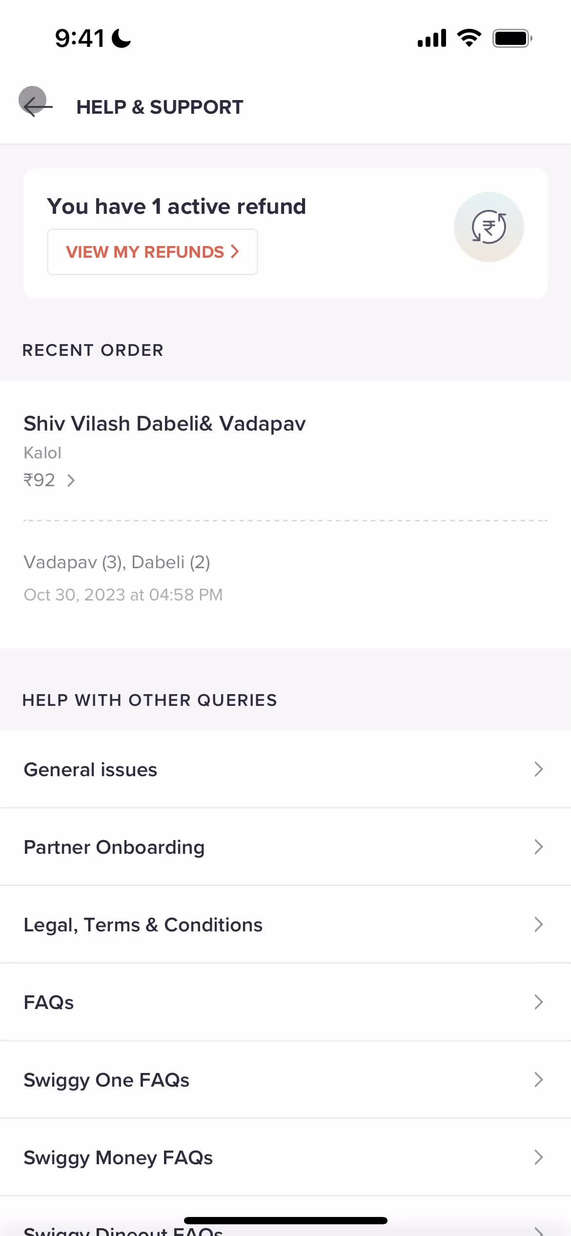 General browsing on Swiggy video thumbnail