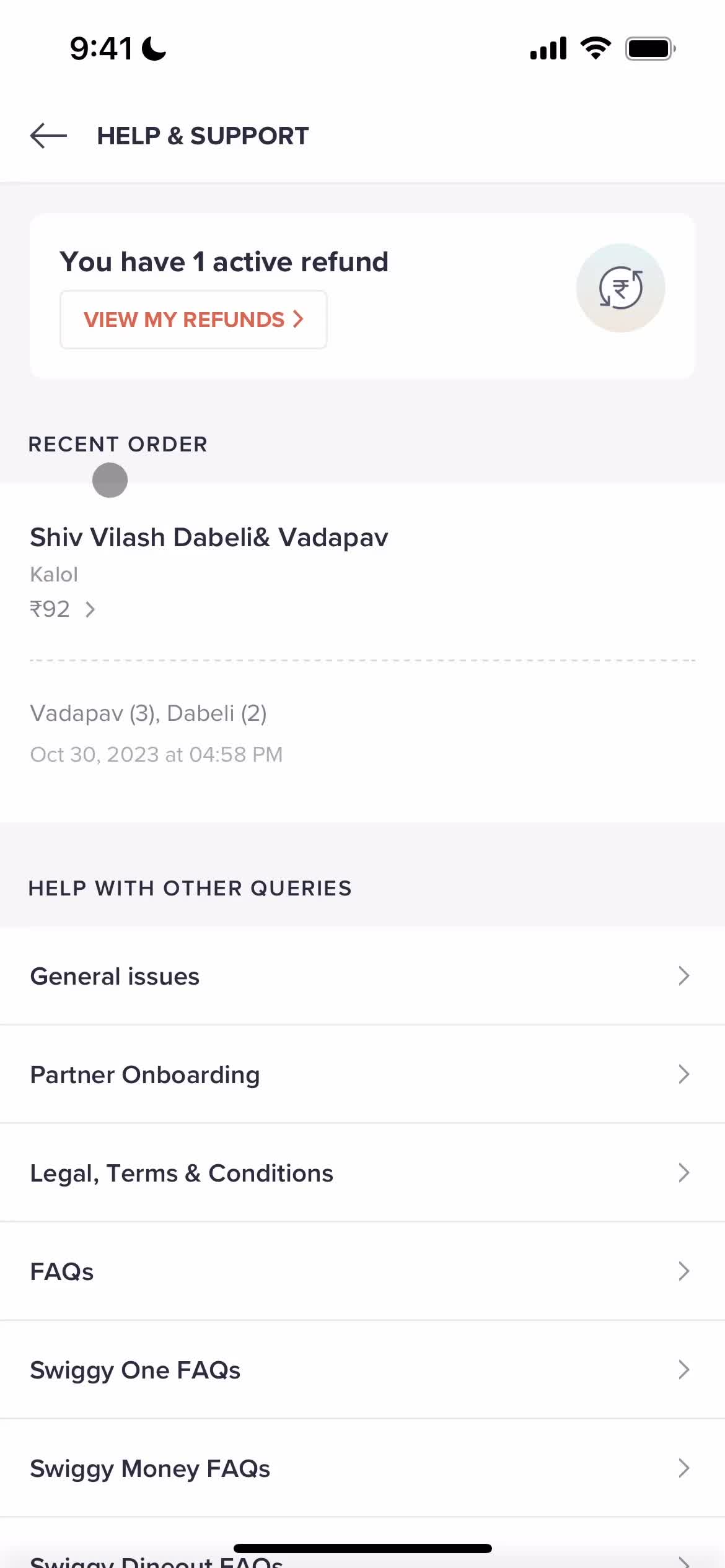 General browsing on Swiggy video thumbnail