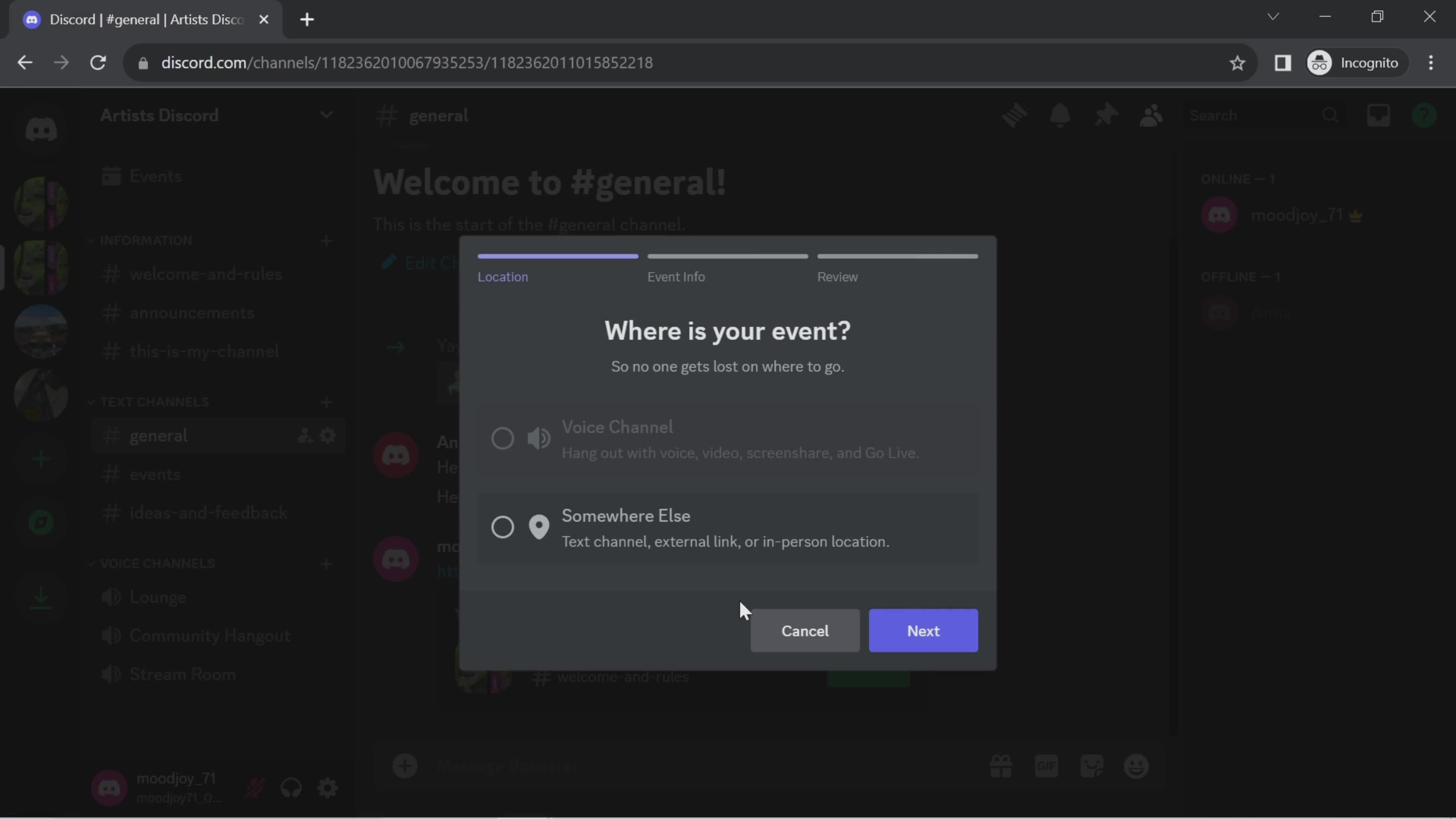 Discord  screenshot