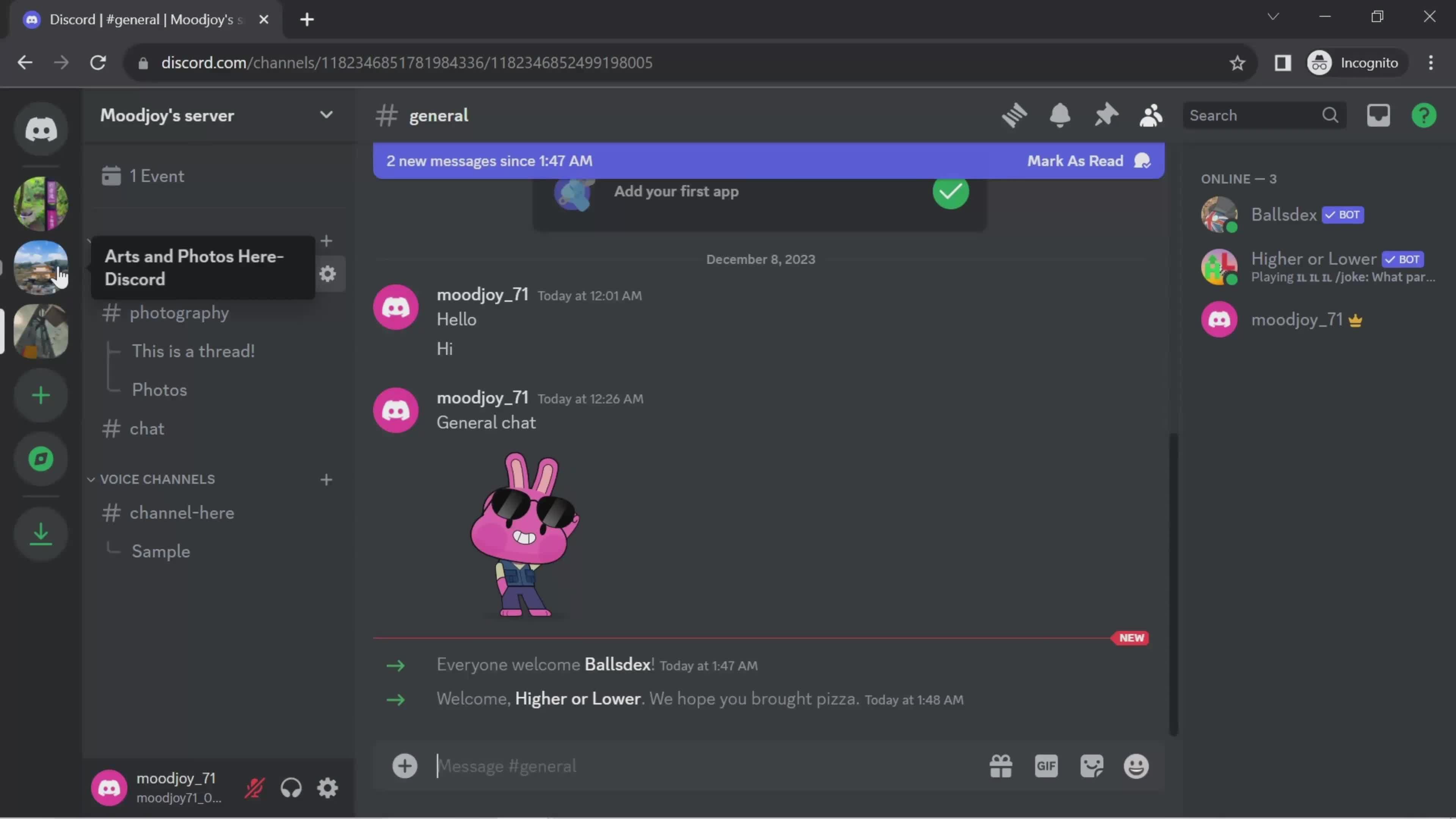 General browsing on Discord video thumbnail