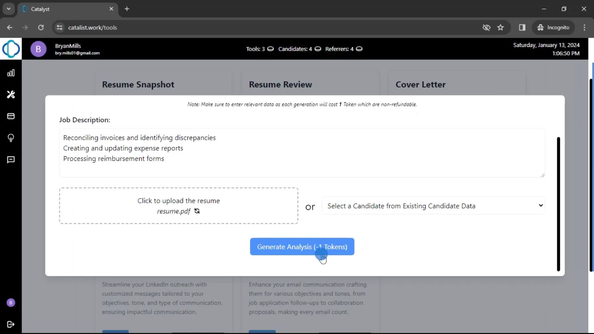 Generating job match analysis on Catalyst video thumbnail