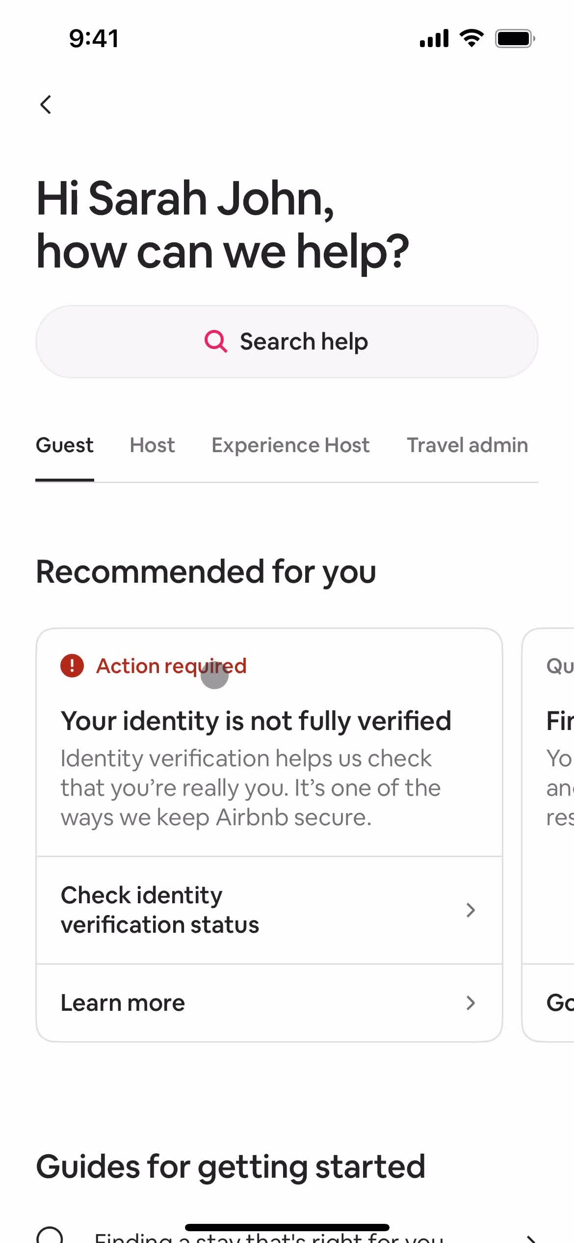 Help center on Airbnb video thumbnail