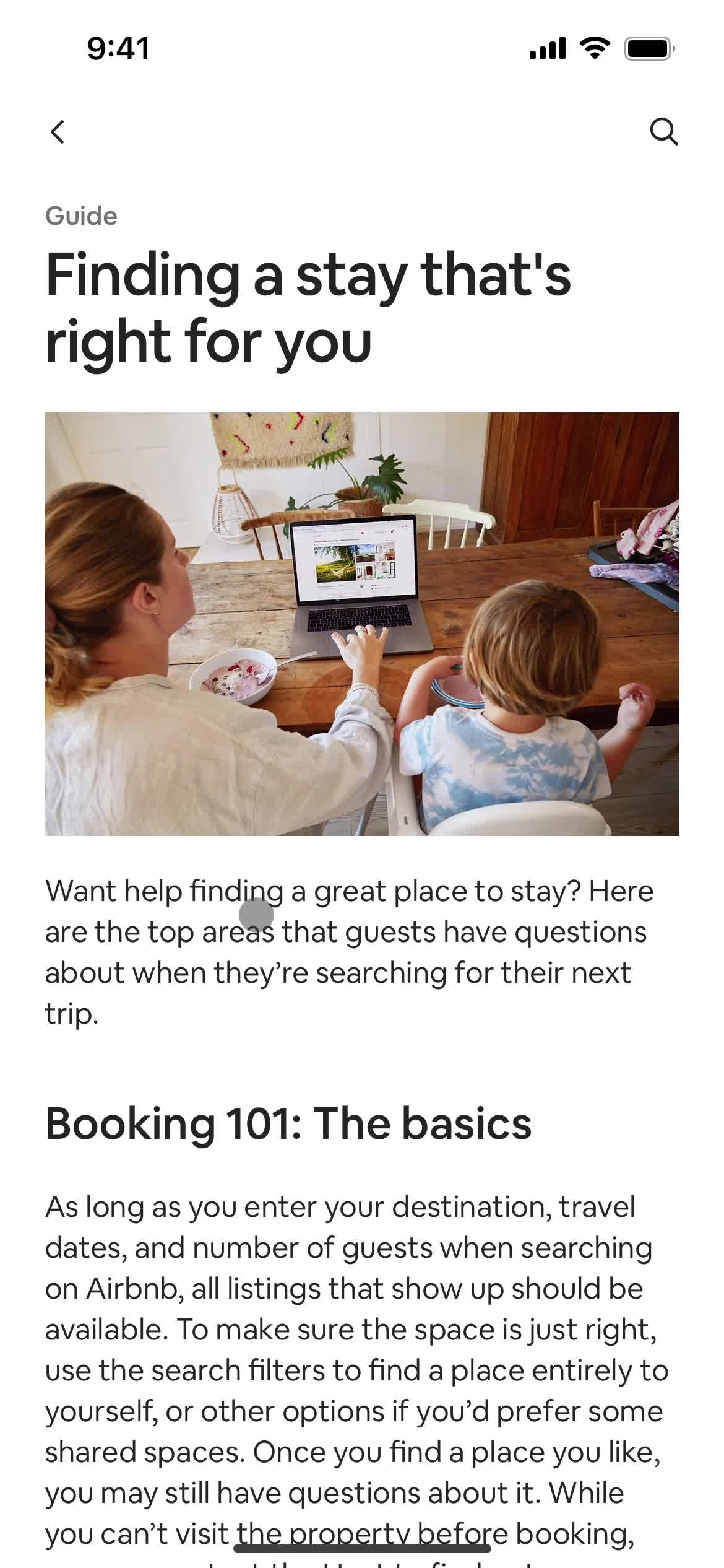 Help center on Airbnb video thumbnail