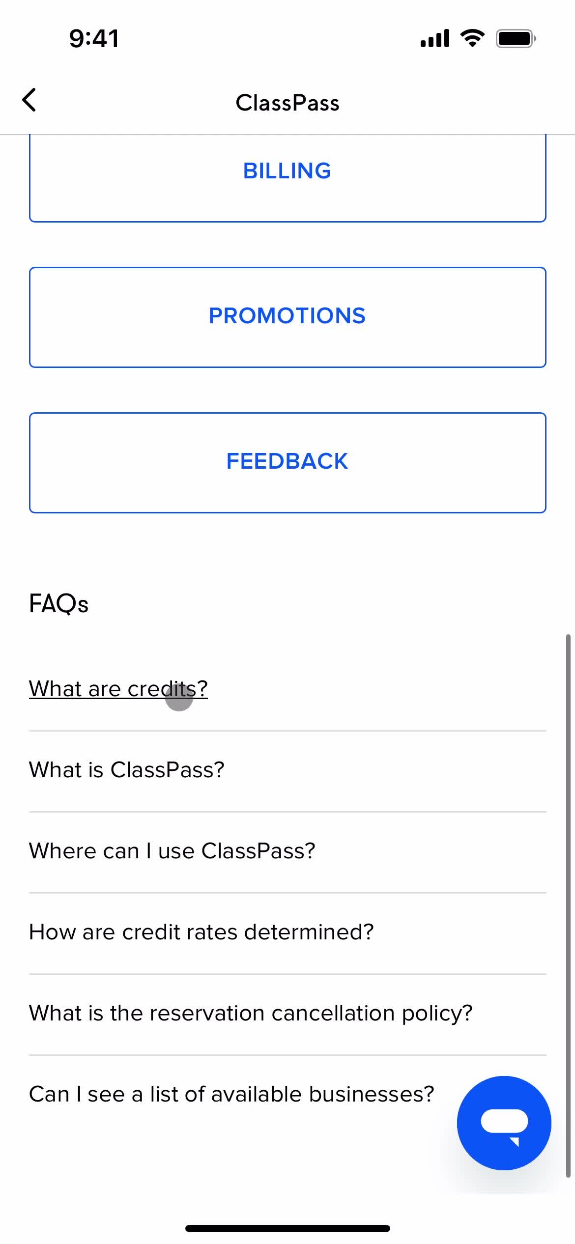 Help center on ClassPass video thumbnail