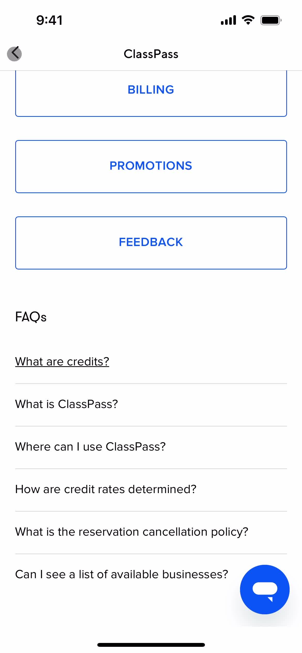 Help center on ClassPass video thumbnail