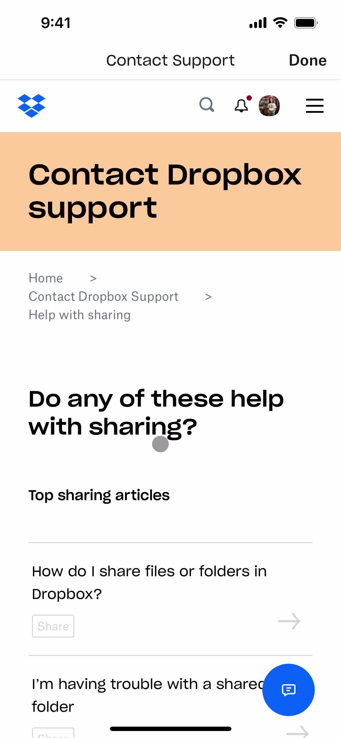 Help center on Dropbox video thumbnail