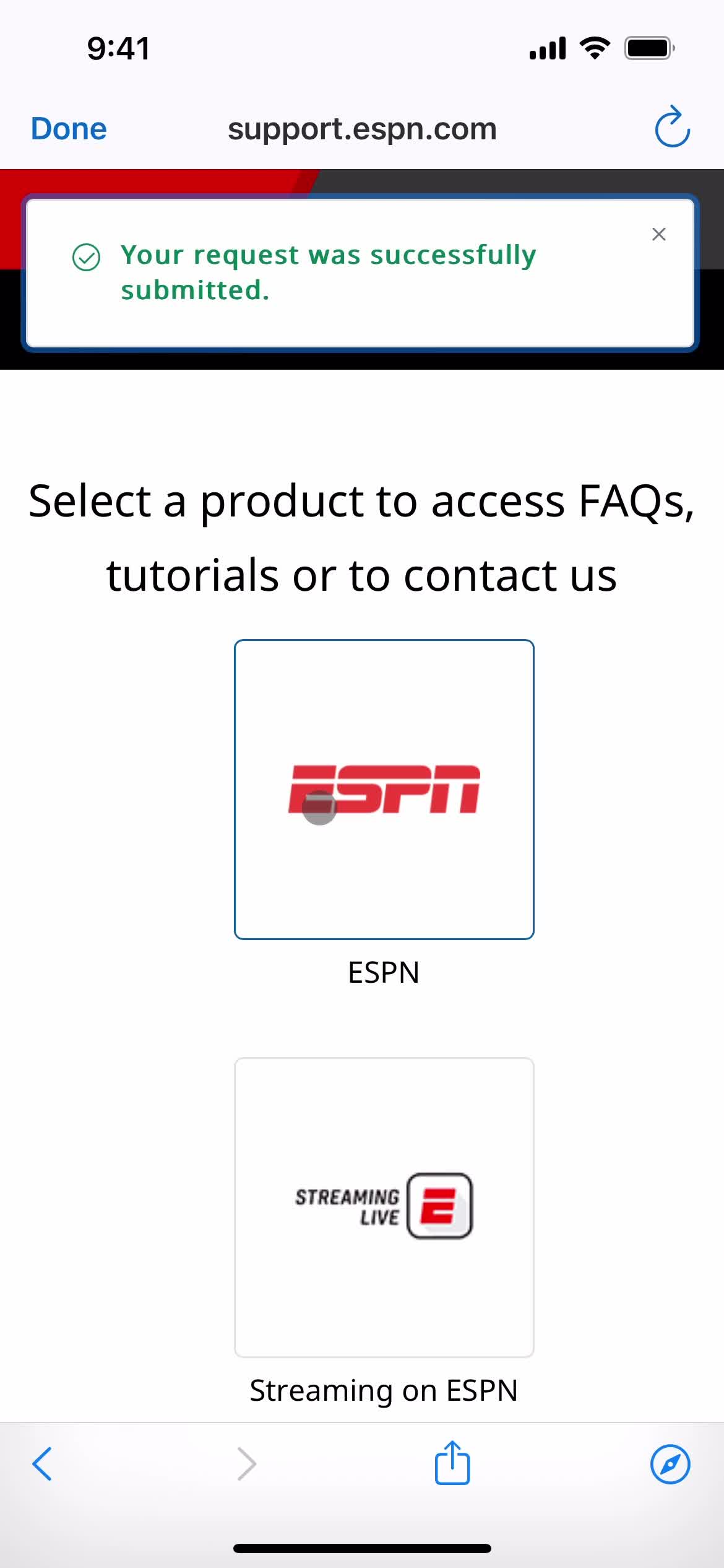 Support on ESPN video thumbnail