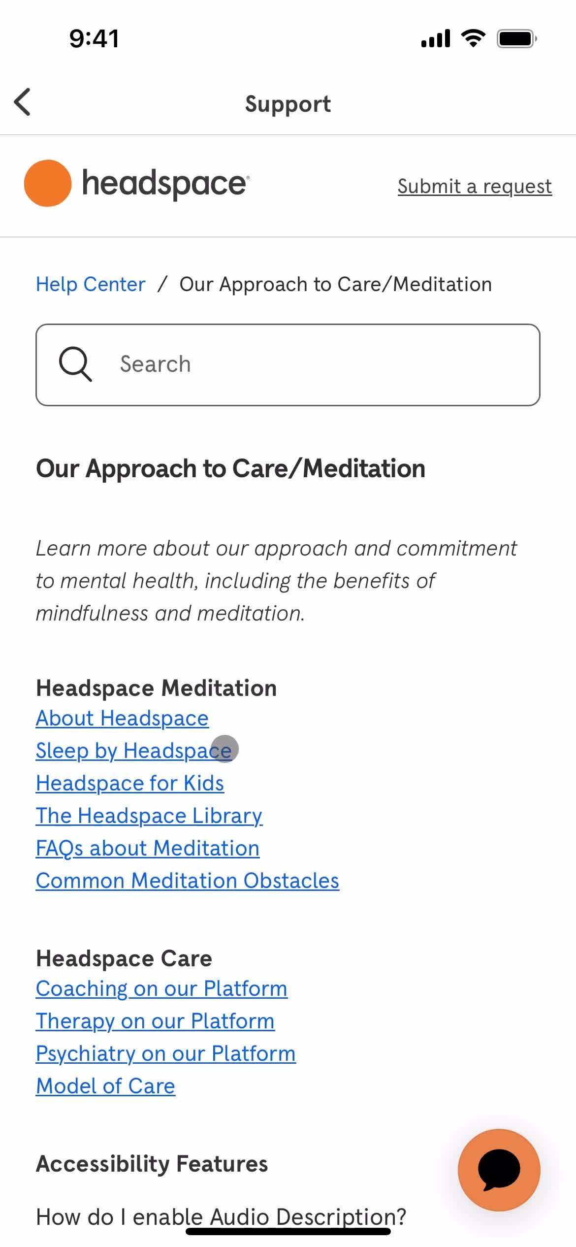 Help center on Headspace video thumbnail