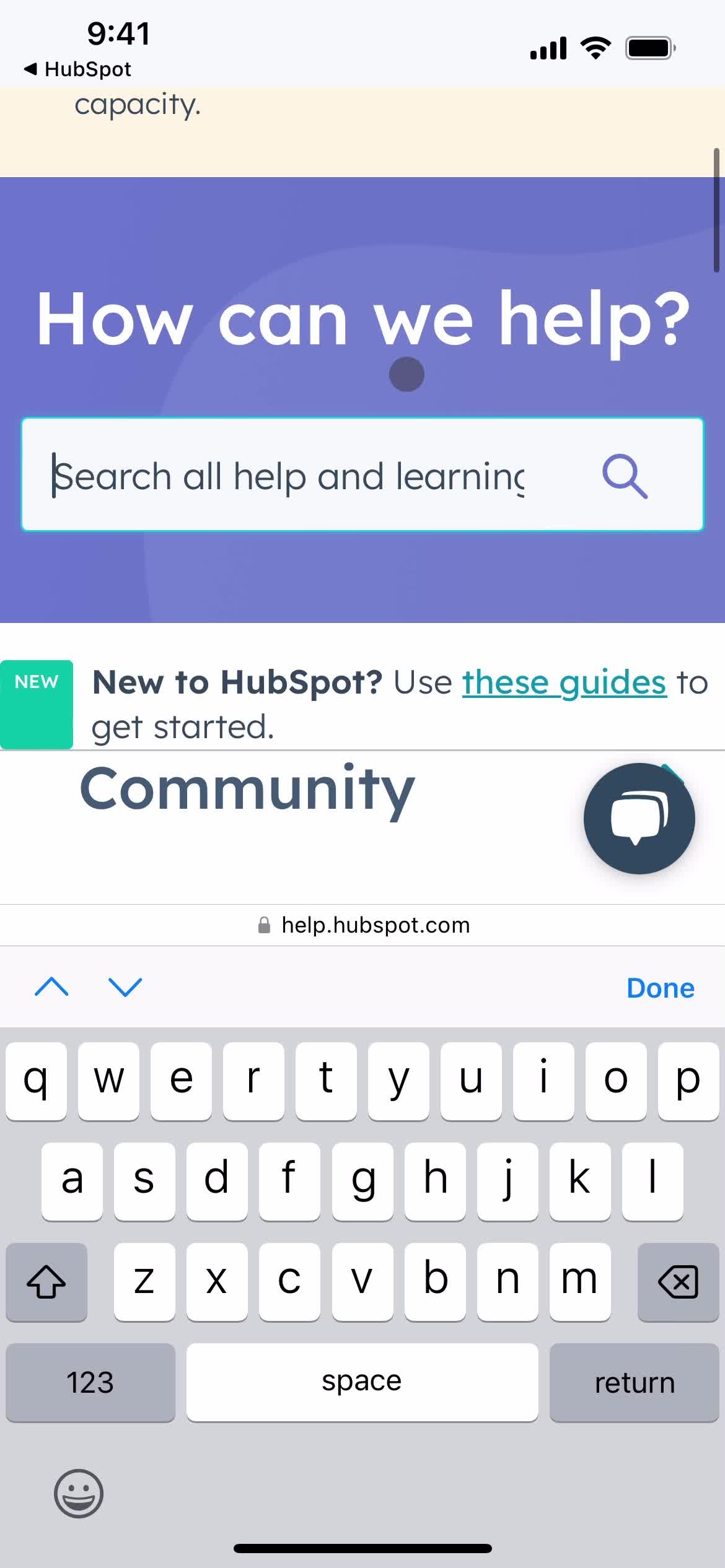 Help center on HubSpot CRM video thumbnail