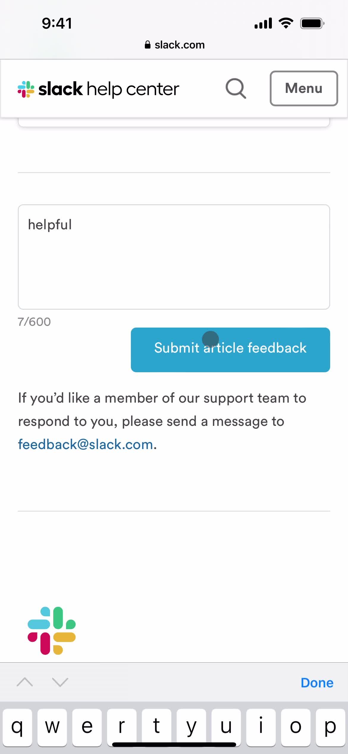 Help center on Slack video thumbnail