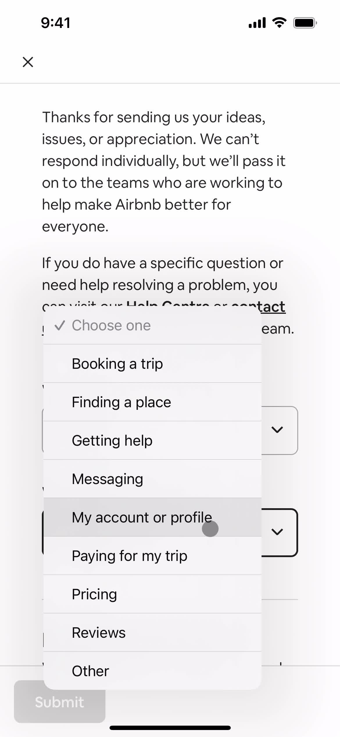 Giving feedback on Airbnb video thumbnail