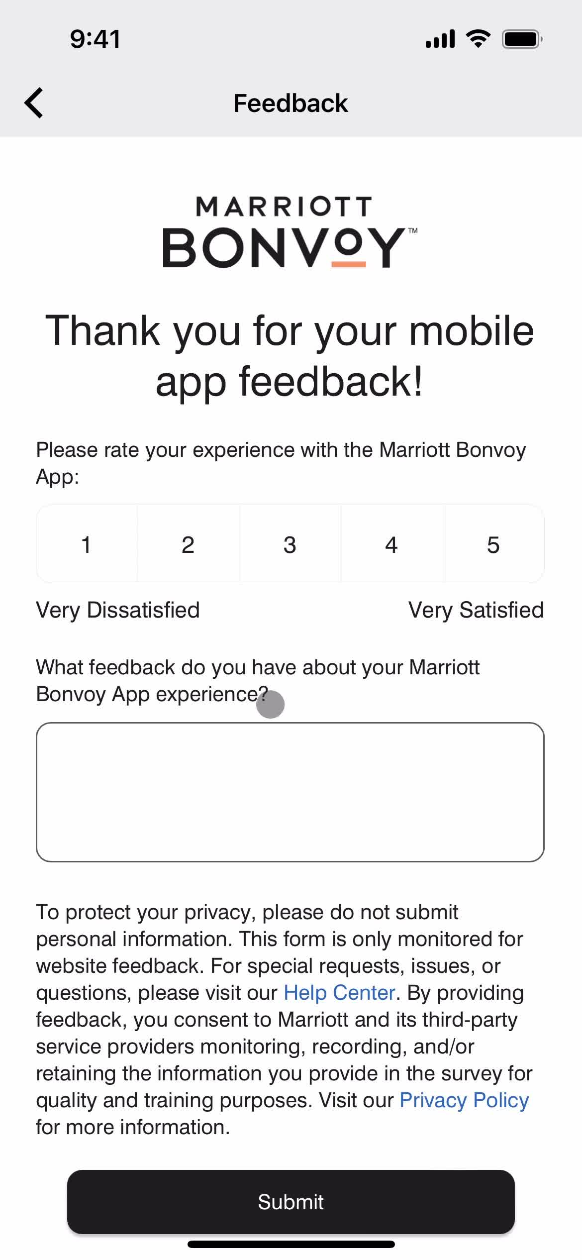 Giving feedback on Marriott Bonvoy video thumbnail