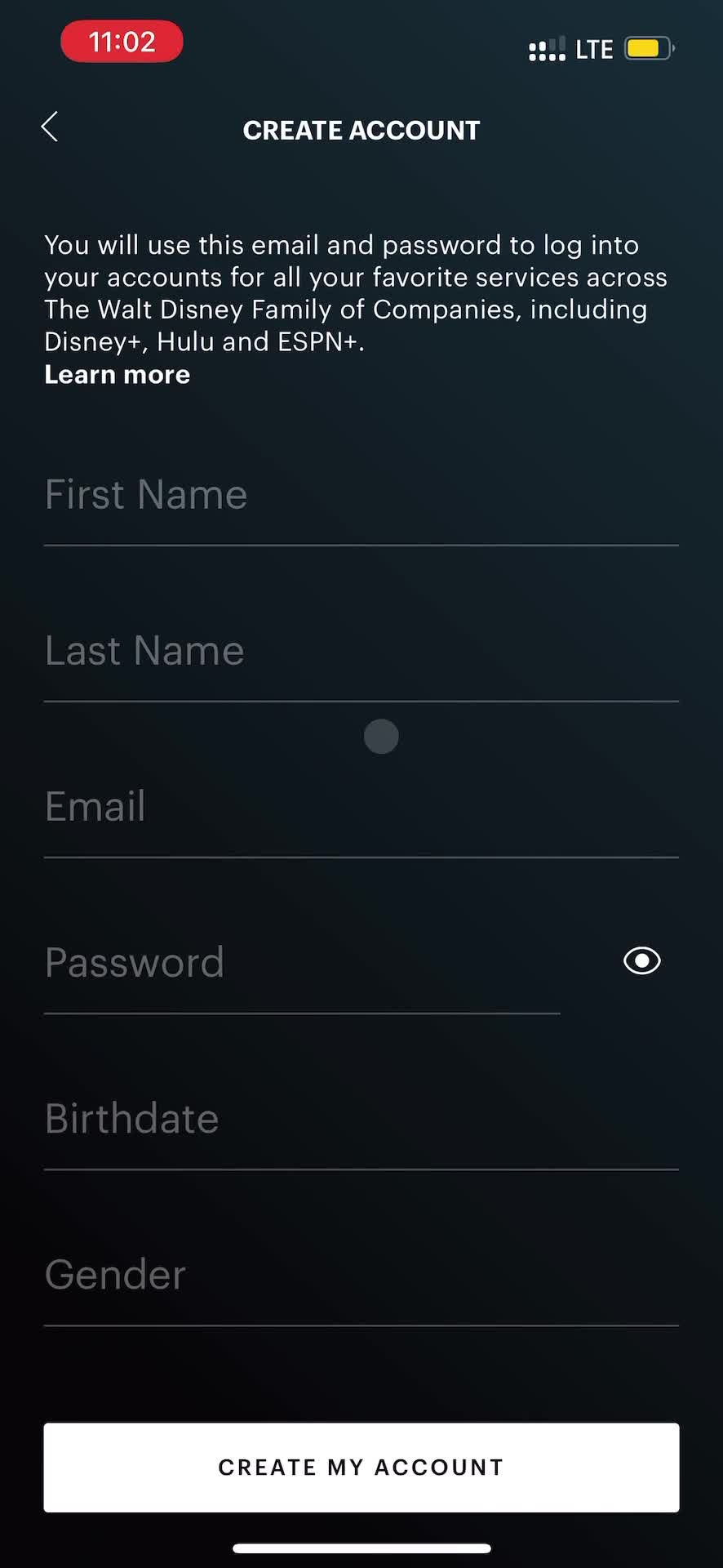 Onboarding screenshot