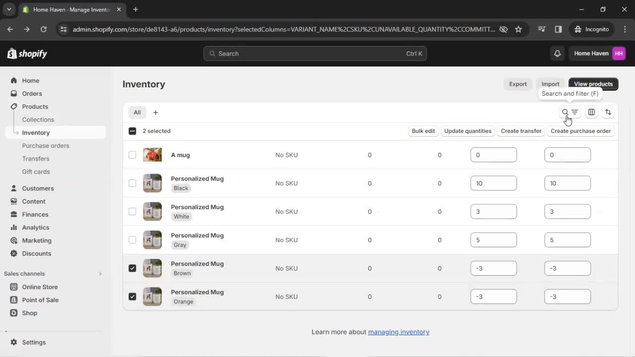 Inventory Management on Shopify video thumbnail