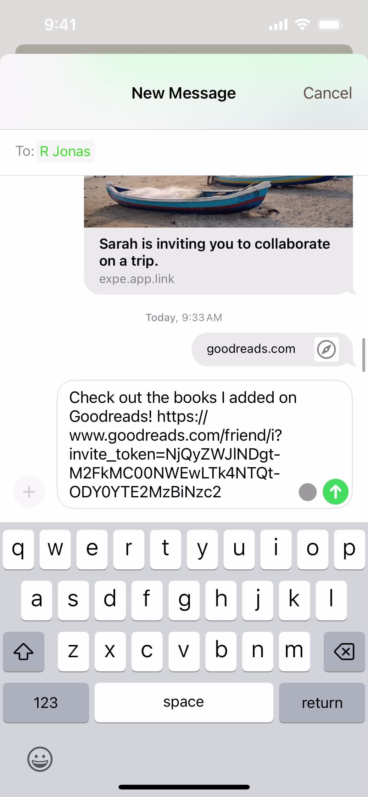 Inviting people on Goodreads video thumbnail