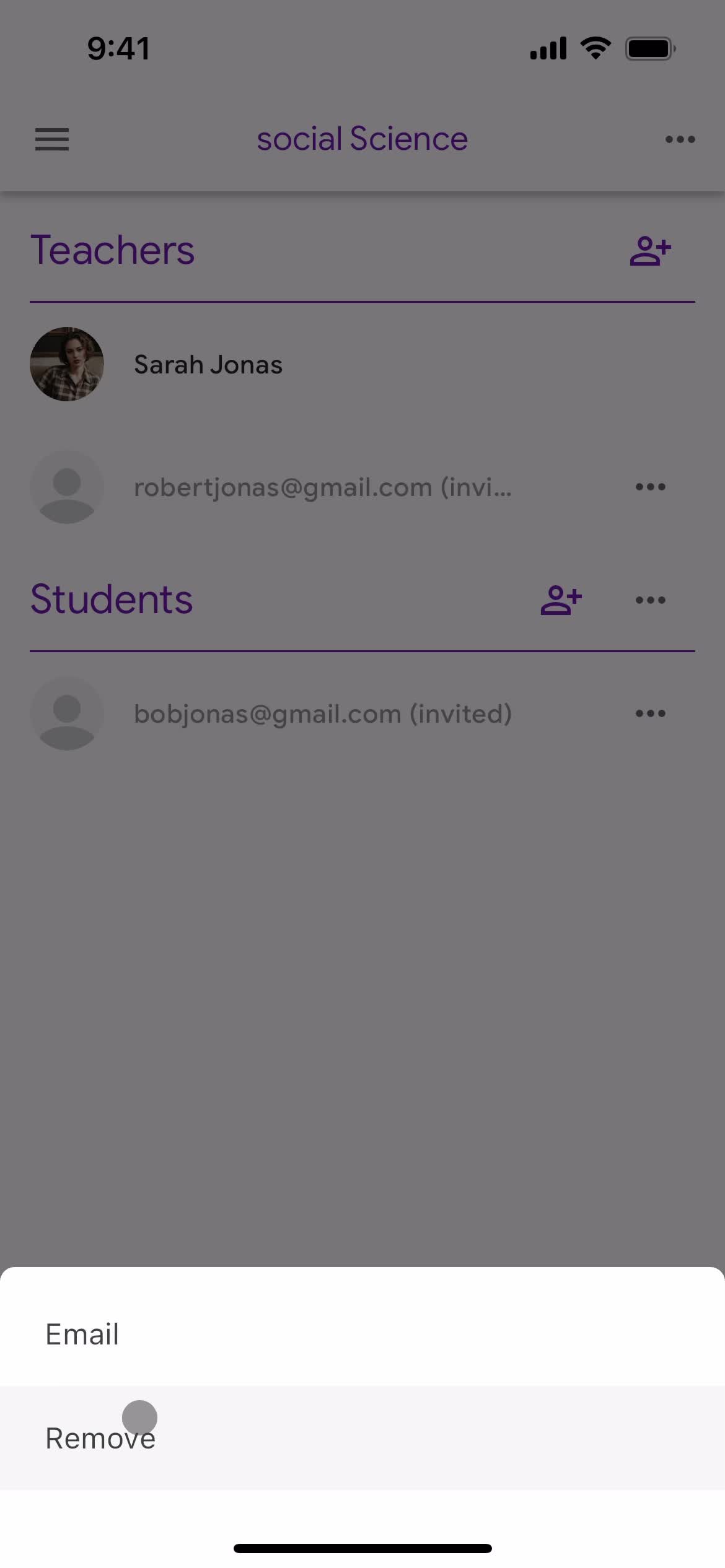 Inviting people on Google Classroom video thumbnail