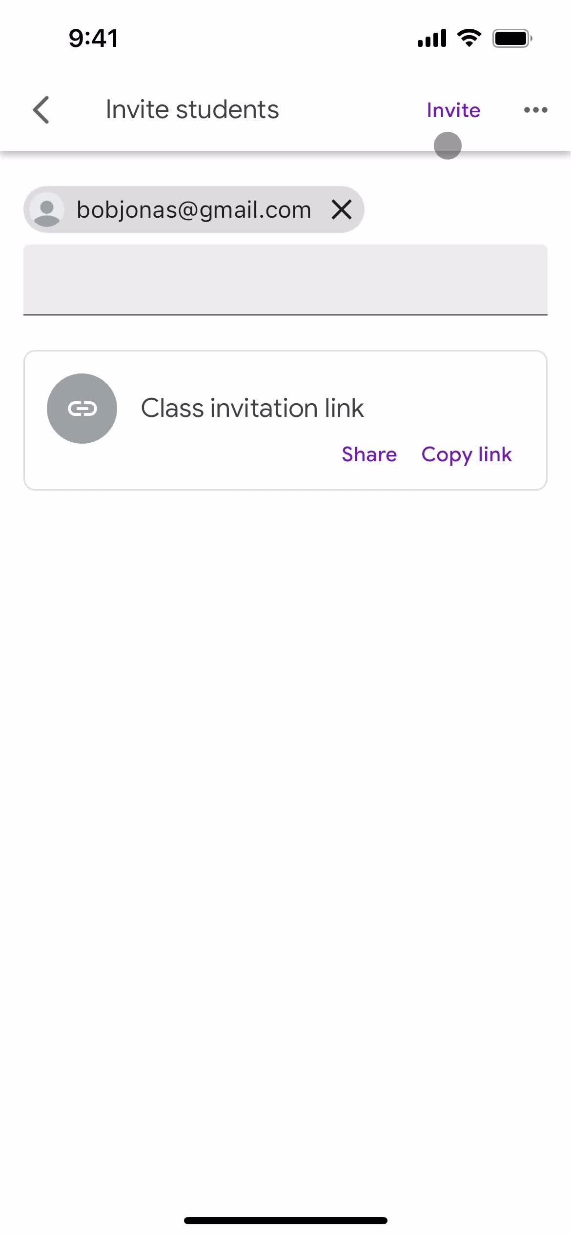 Inviting people on Google Classroom video thumbnail