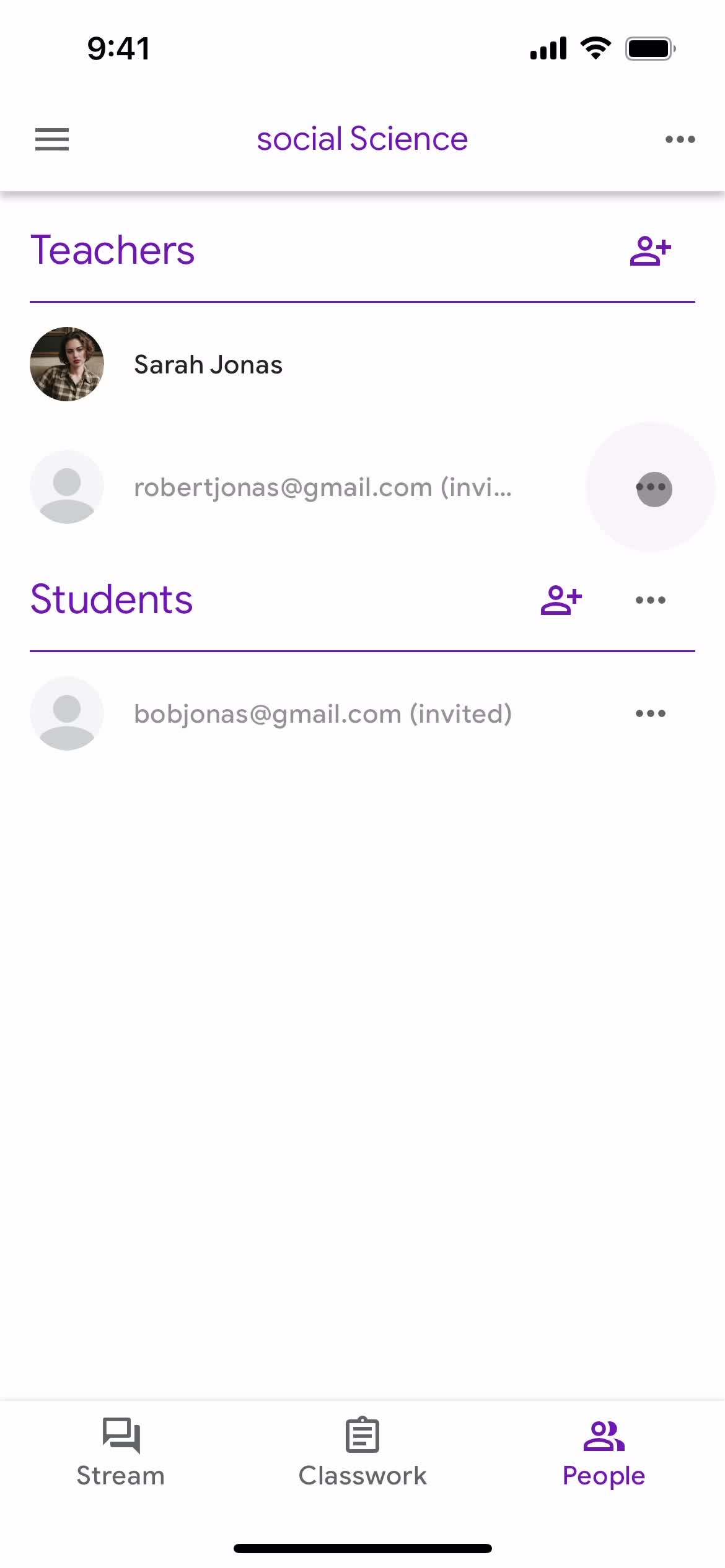 Inviting people on Google Classroom video thumbnail