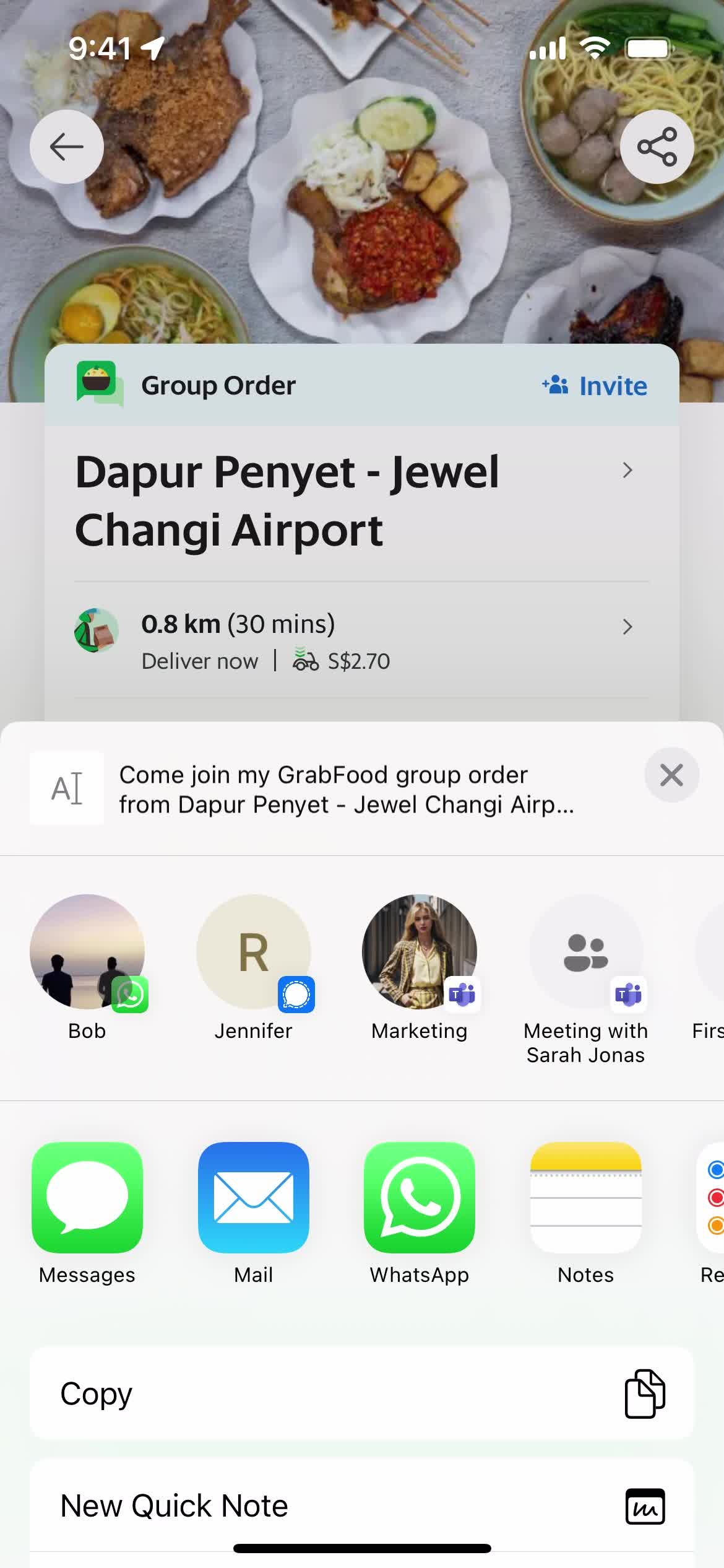 Inviting people on Grab video thumbnail