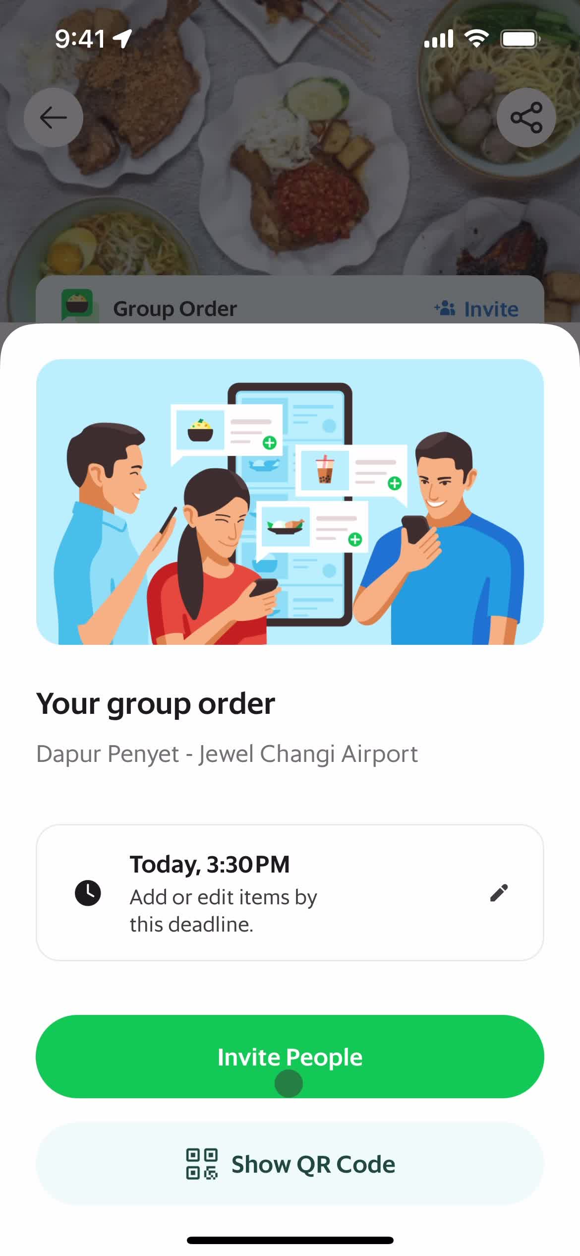 Inviting people on Grab video thumbnail