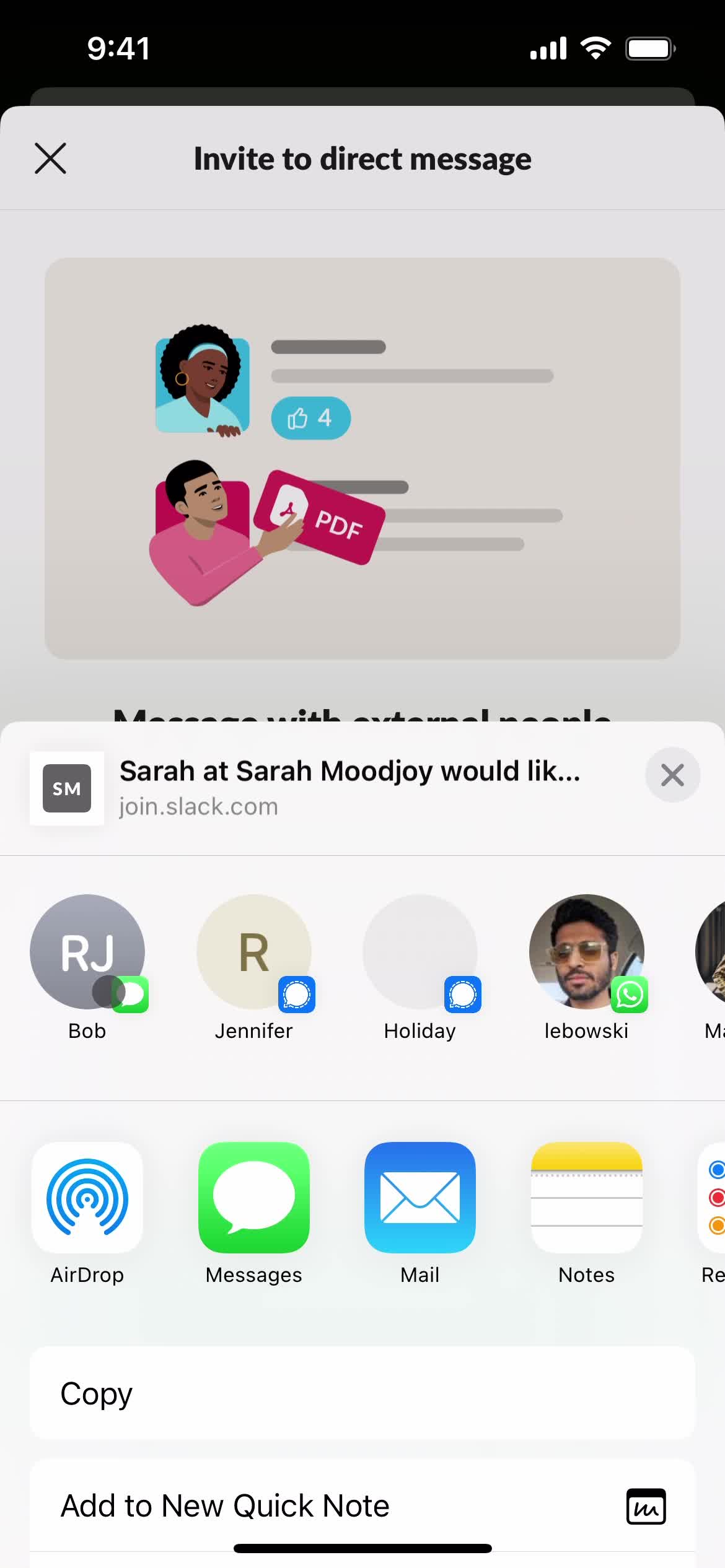 Inviting people on Slack video thumbnail