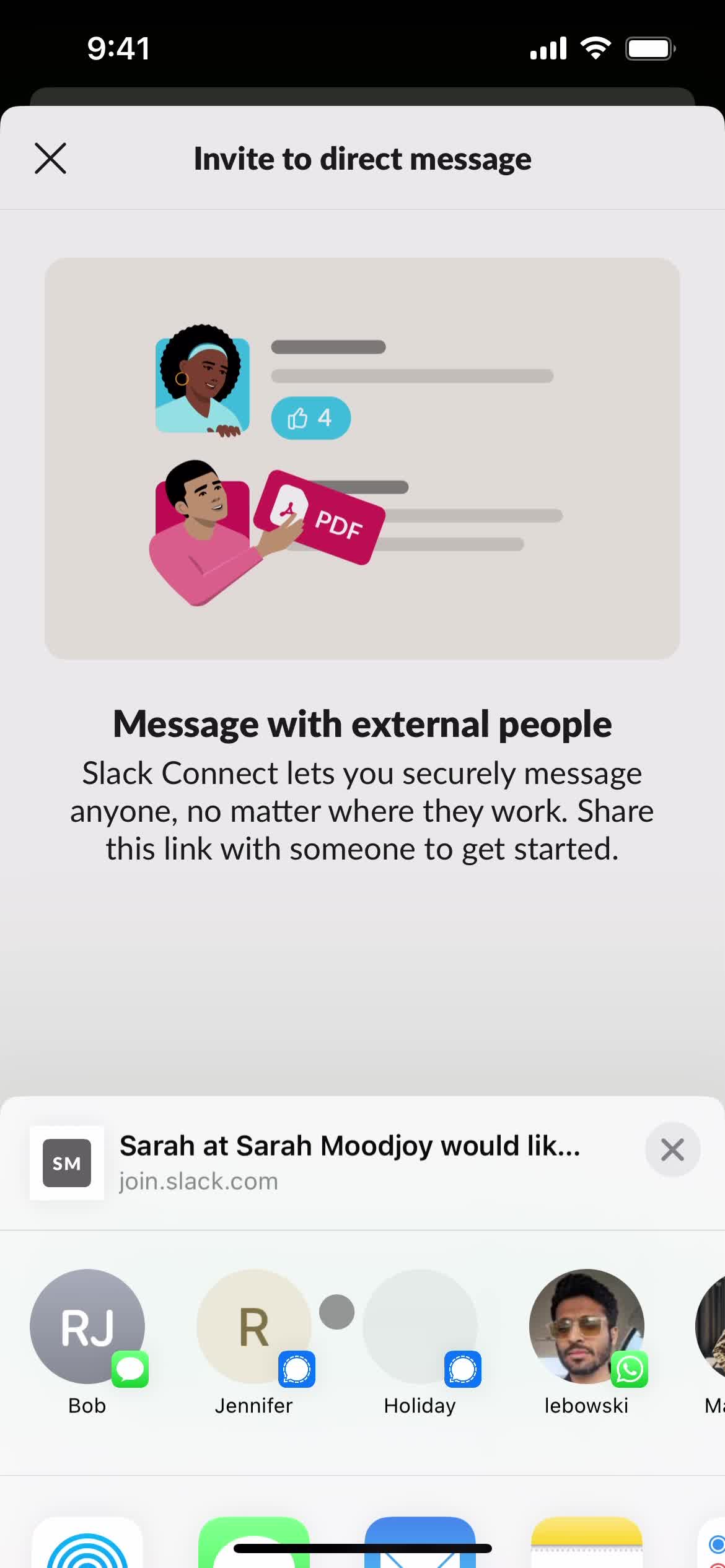 Inviting people on Slack video thumbnail