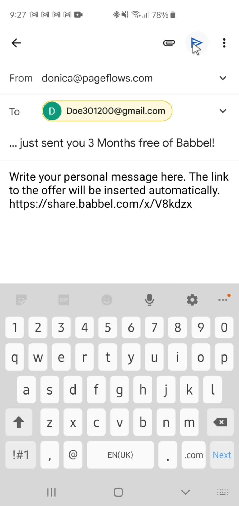 Inviting people on Babbel video thumbnail