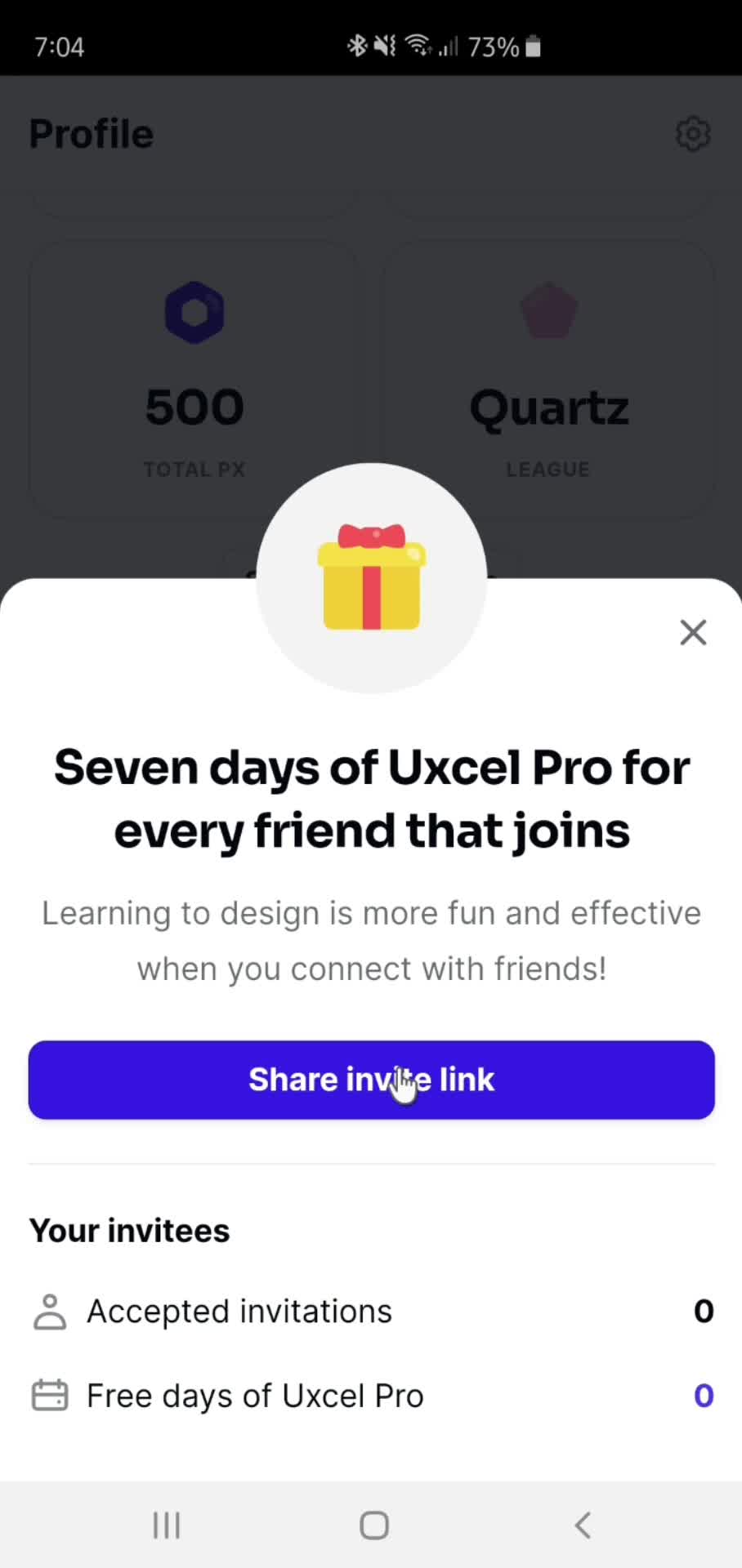 Inviting people on Uxcel video thumbnail