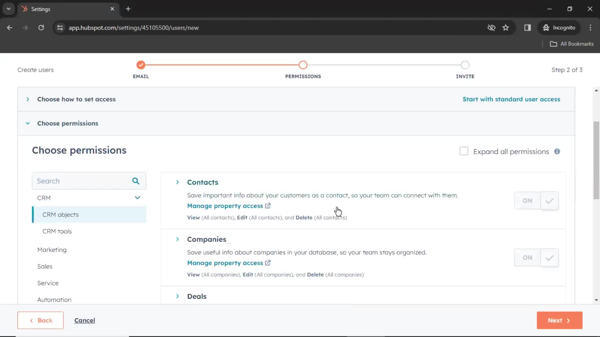 Inviting people on HubSpot CRM video thumbnail