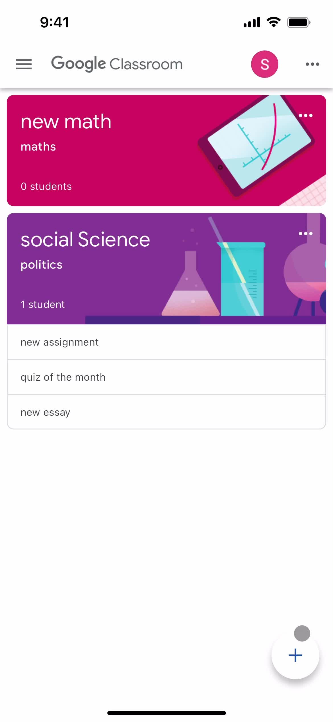 Joining a class on Google Classroom (video & 12 screenshots)