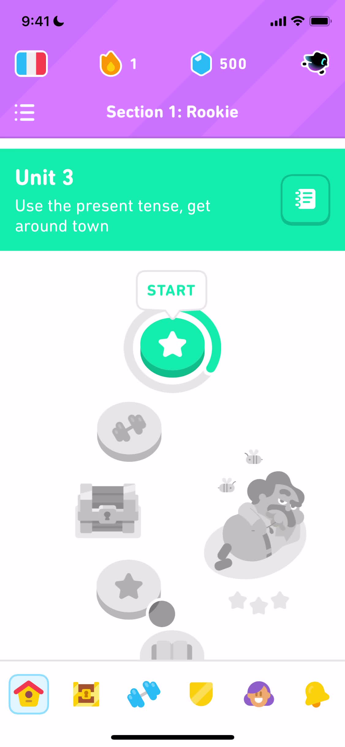 Learning screenshot