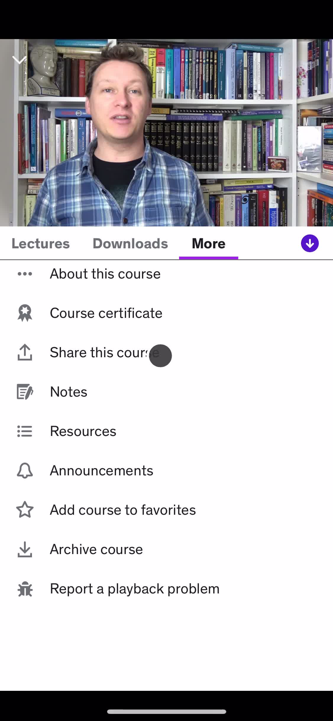 Learning screenshot