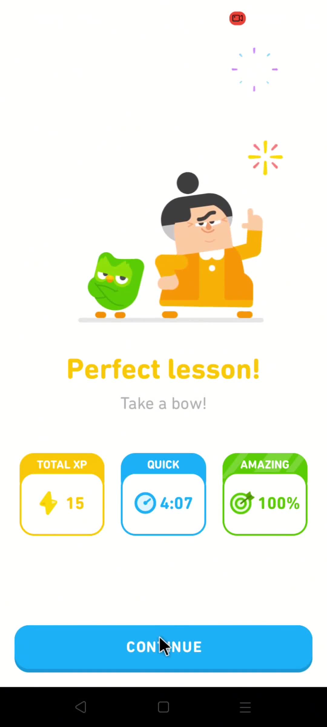 Learning screenshot