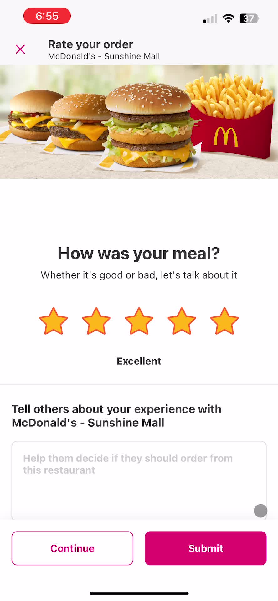 Leaving a review on foodpanda video thumbnail