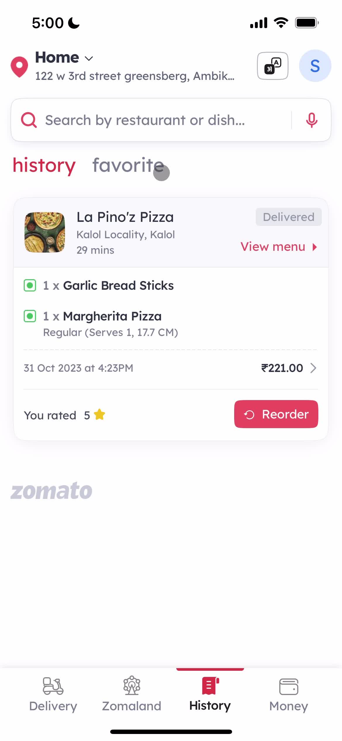 Leaving a review on Zomato video thumbnail